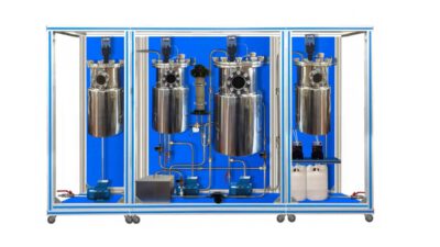 Computer Controlled Biogas Processing Plant